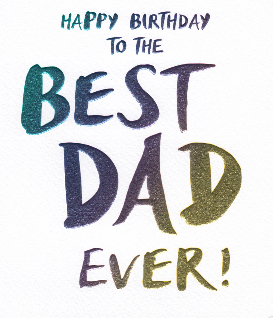 Wow: Best Dad Ever Birthday