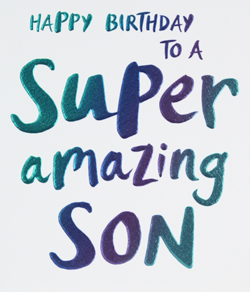 Wow: Son Birthday Super Amazing