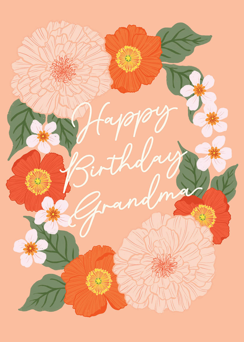 Apurva: Happy Birthday Grandma Peach