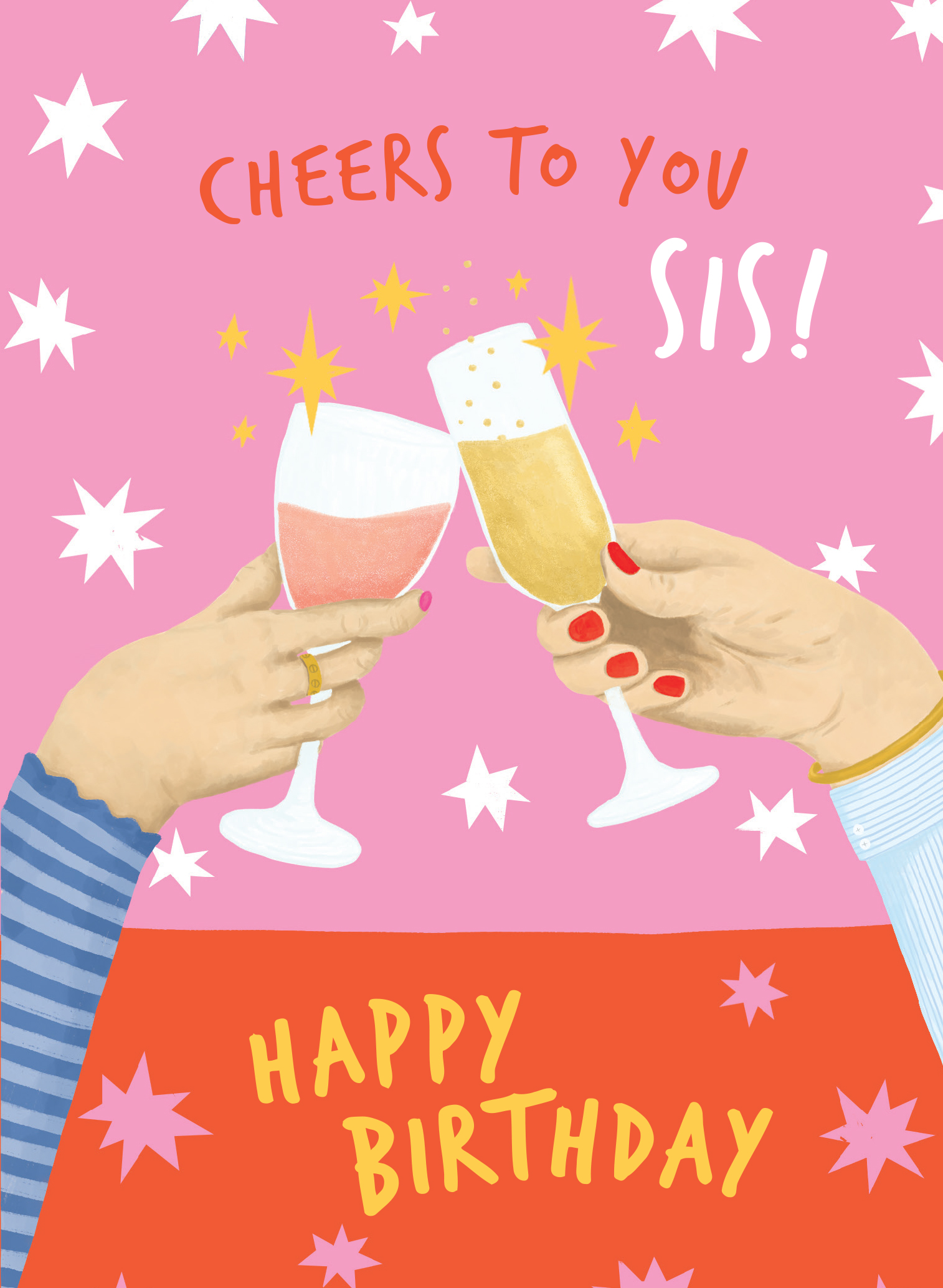 Bday Sister Cheers To You Sis