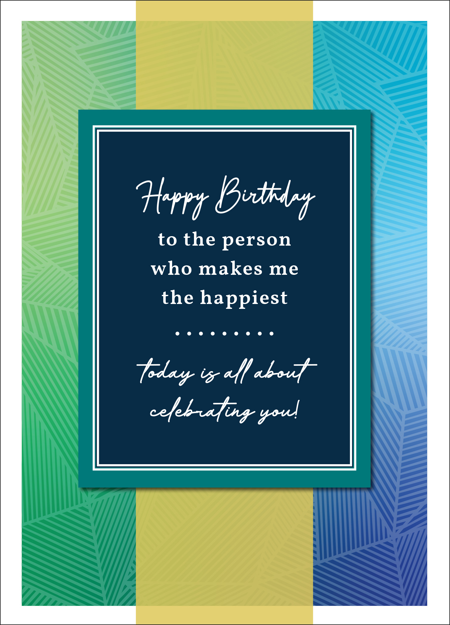 Bday Husband Celebrating You