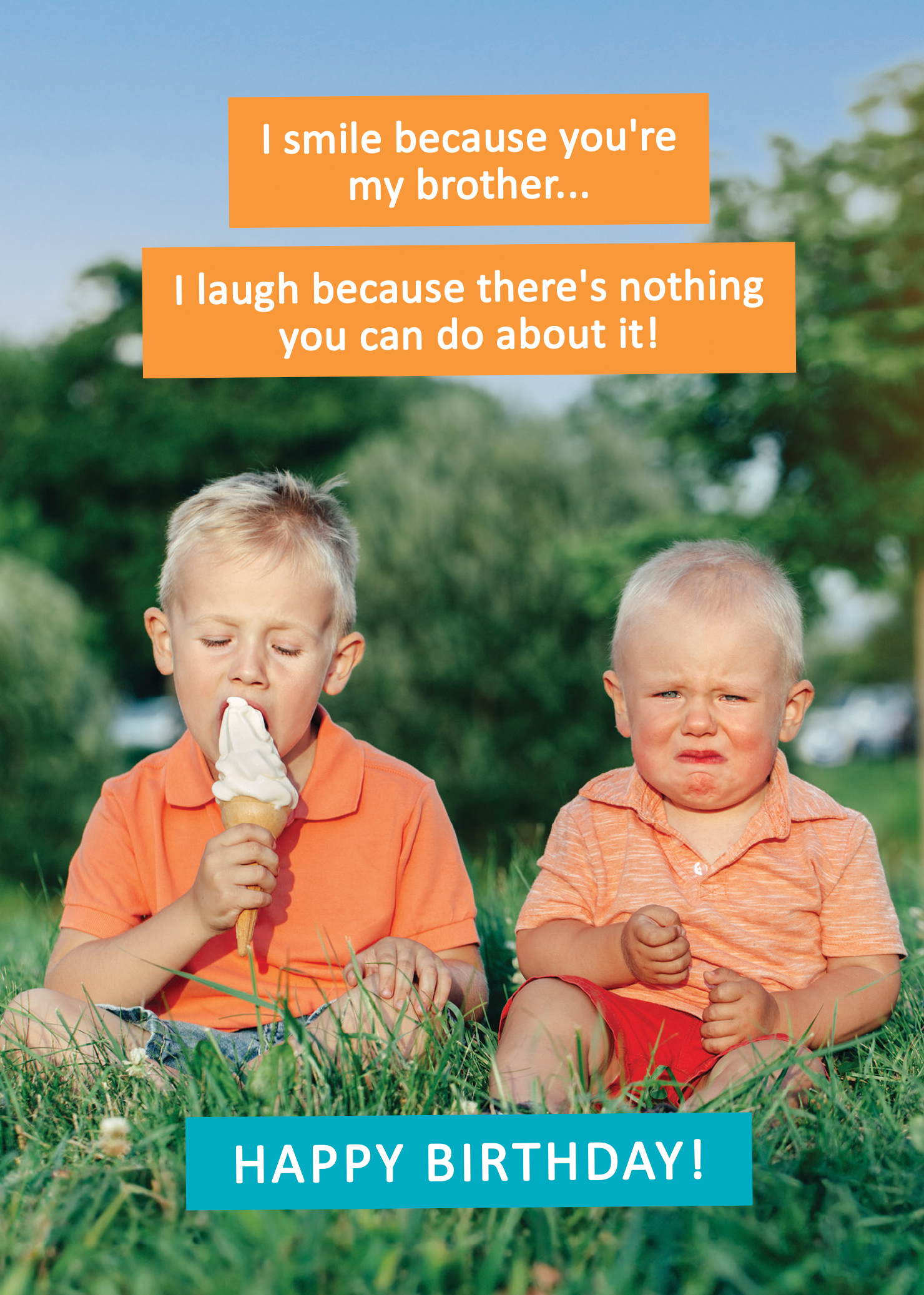 Bday Brother Nothing U Can Do