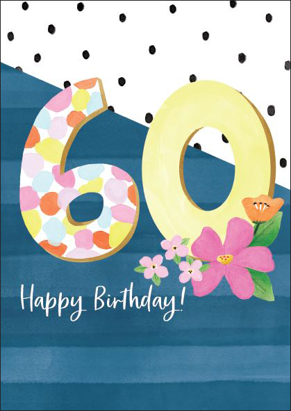 Age 60 Female Florals Spots