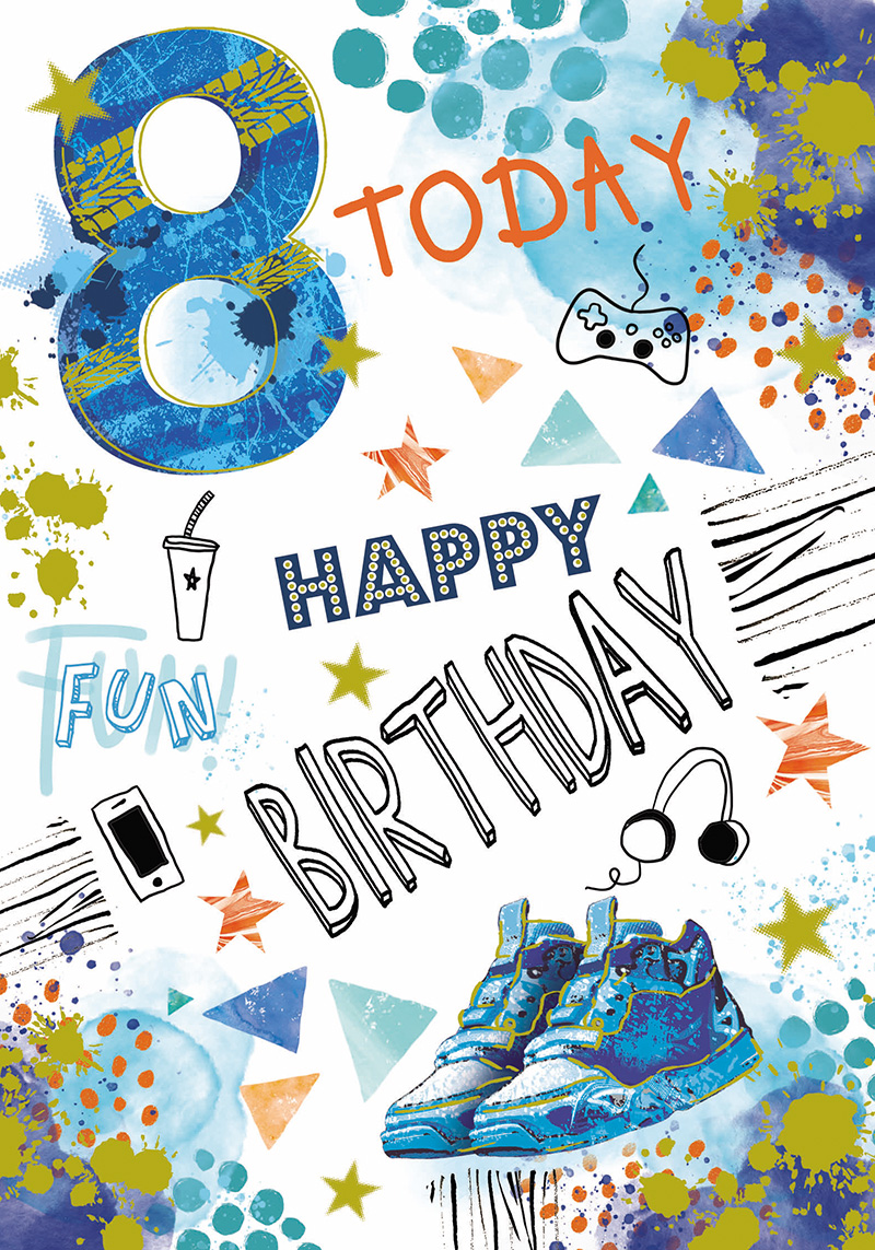 Jelly Beans: Age 8 Boy Boot