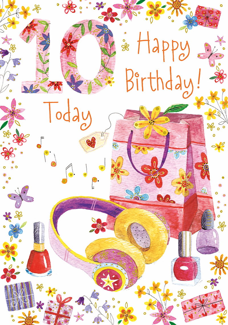 Jelly Beans: Age 10 Birthday Girl