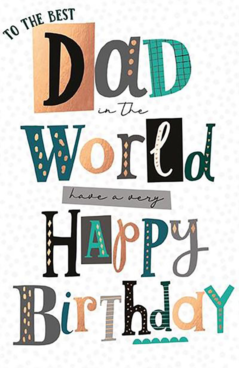 Capisco Noir: Birthday Best Dad