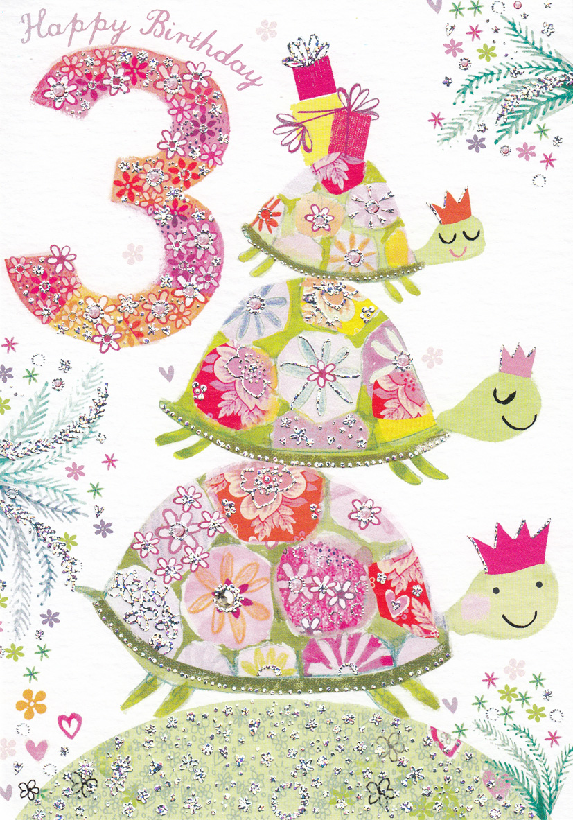 Daisy Patch: Age 3 Fem Turtle