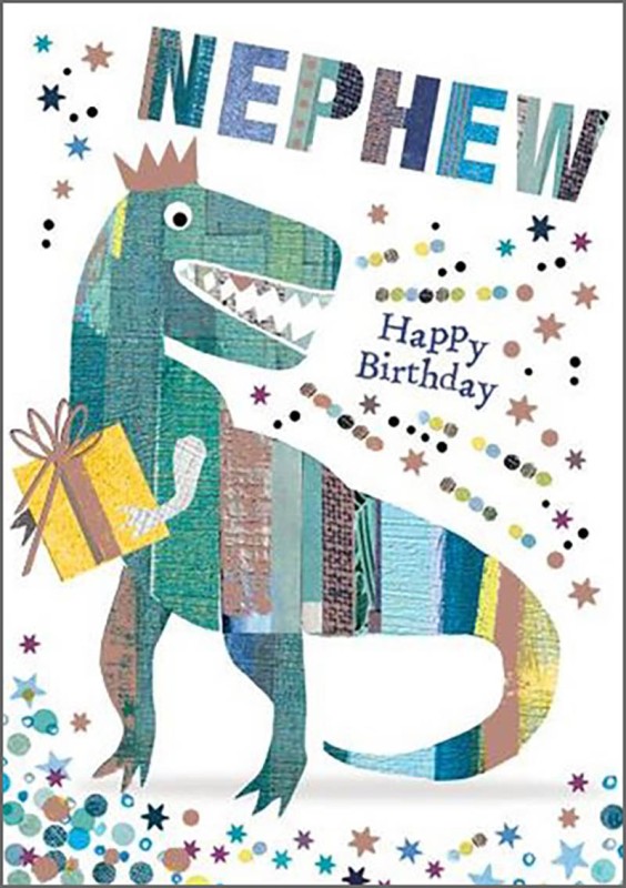 Mosaic: Nephew Birthday Dinosaur
