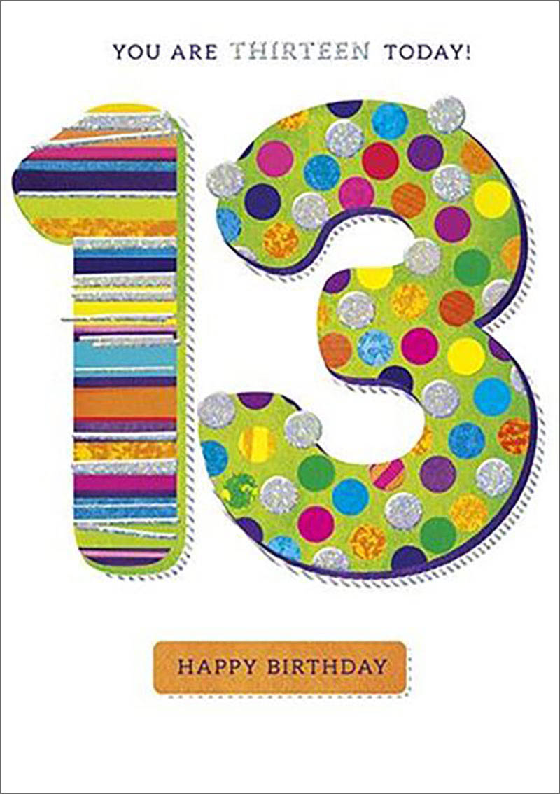 Zing: Age 13 Male Stripe Spots