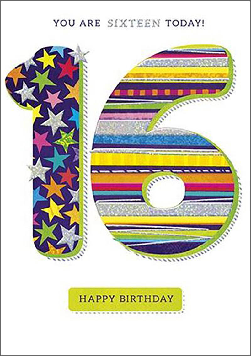 Zing: Age 16 Male Stripe Stars