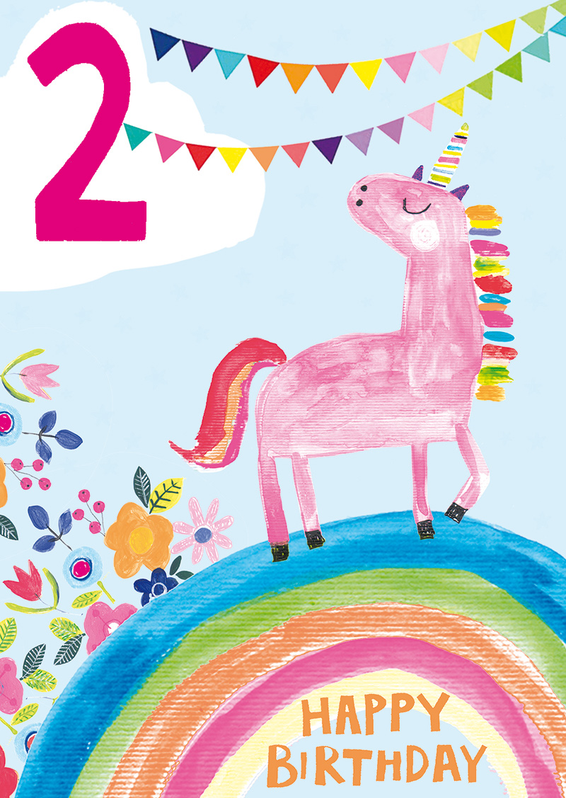 Hoopla: Age 2 Girl Unicorn