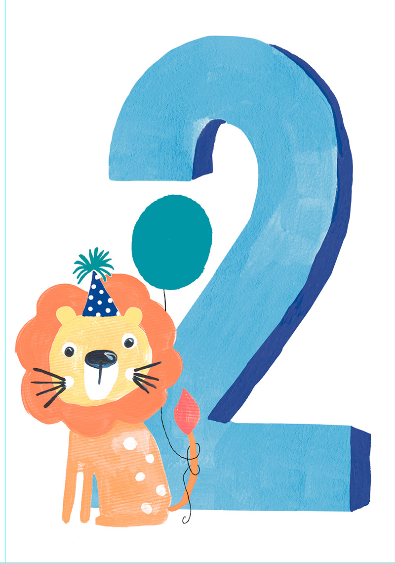 Hoopla Age 2 Boy: Lion