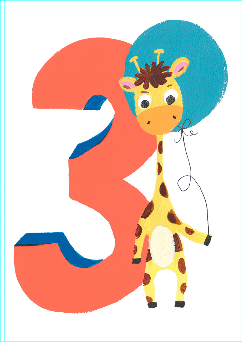 Hoopla Age 3 Boy: Giraffe