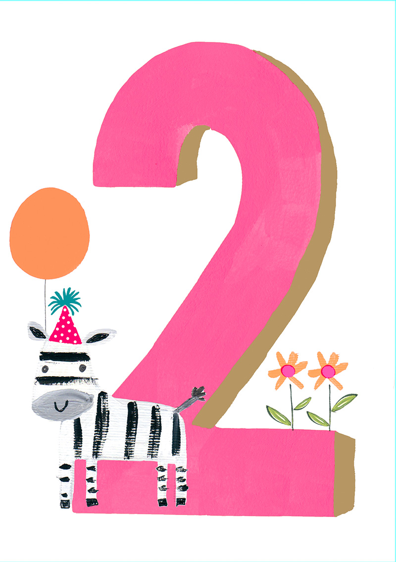 Hoopla Age 2 Girl: Zebra