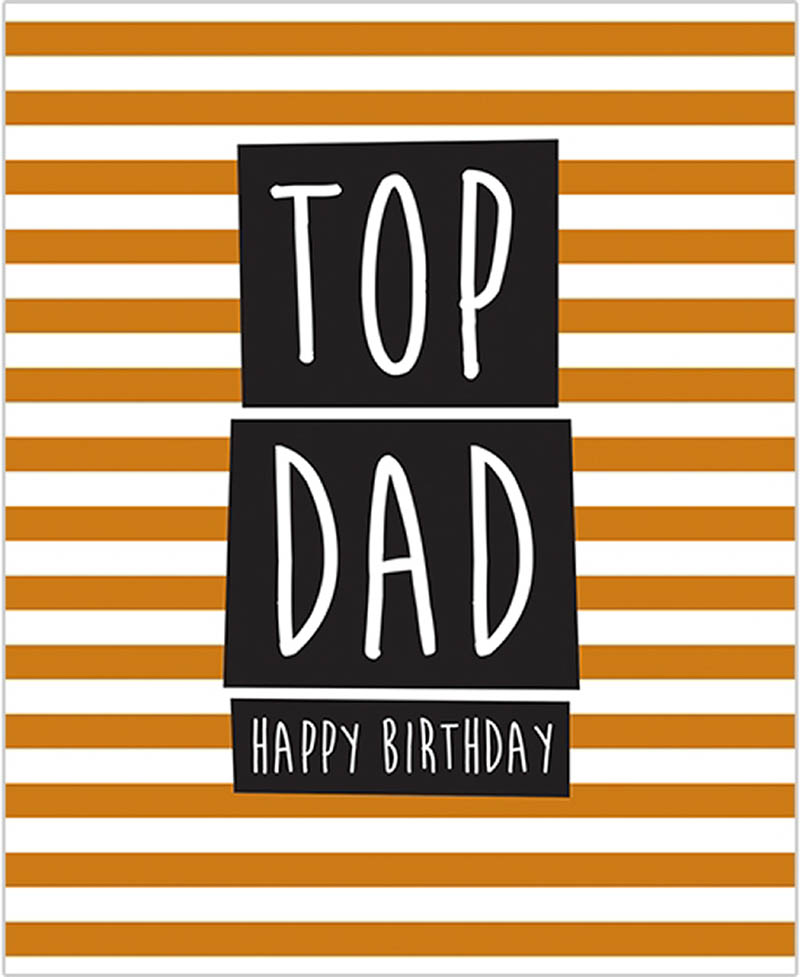 Deck Chair: Top Dad Birthday