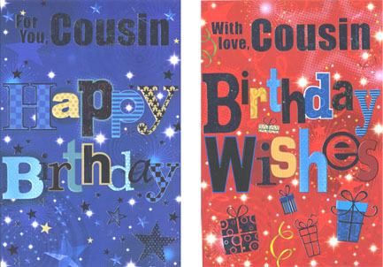 Cousin Birthday Male
