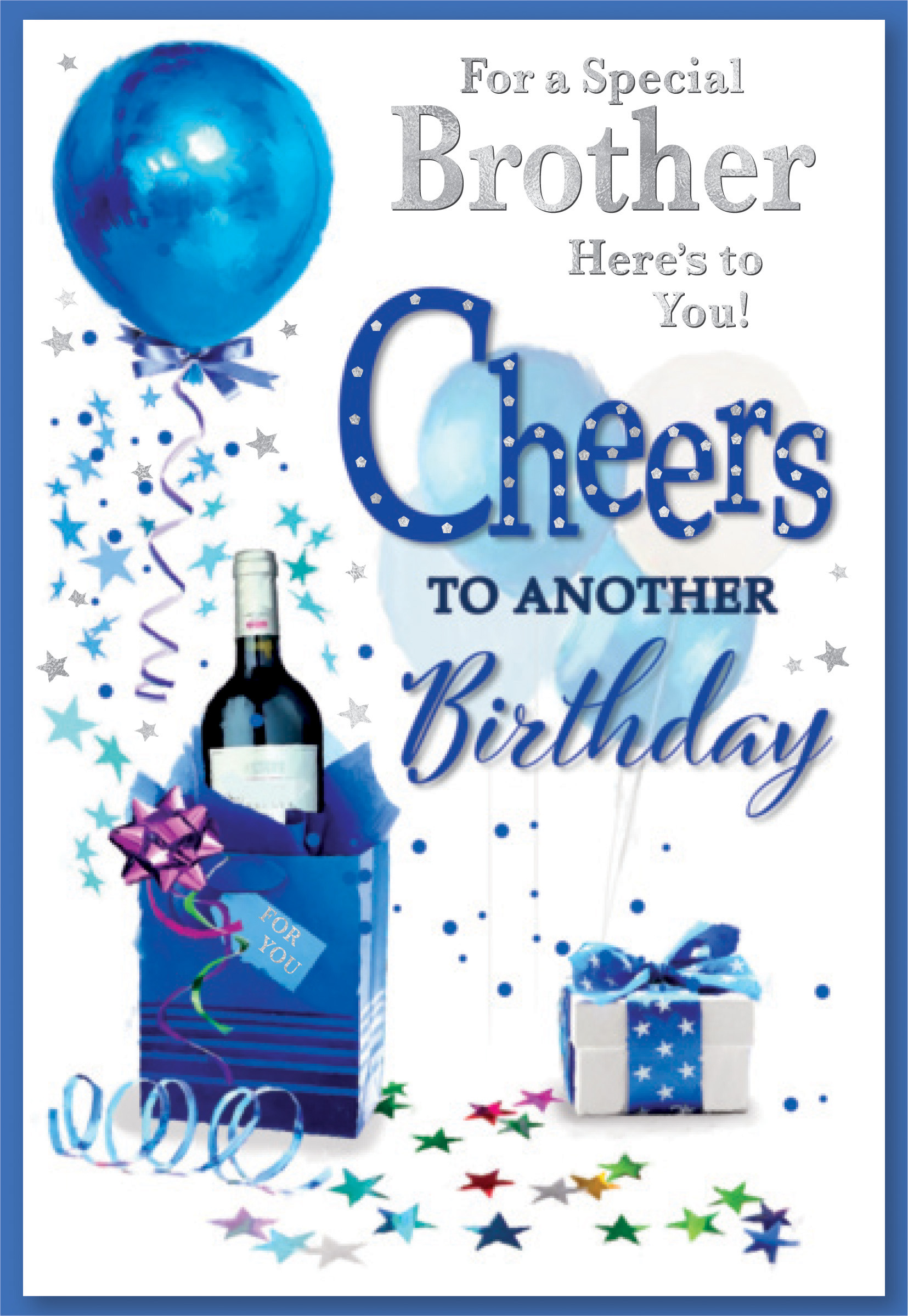 Se Brother Birthday Wine Bottle#