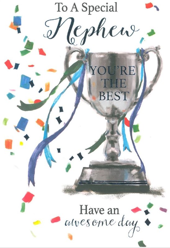 Nephew Birthday Trophy