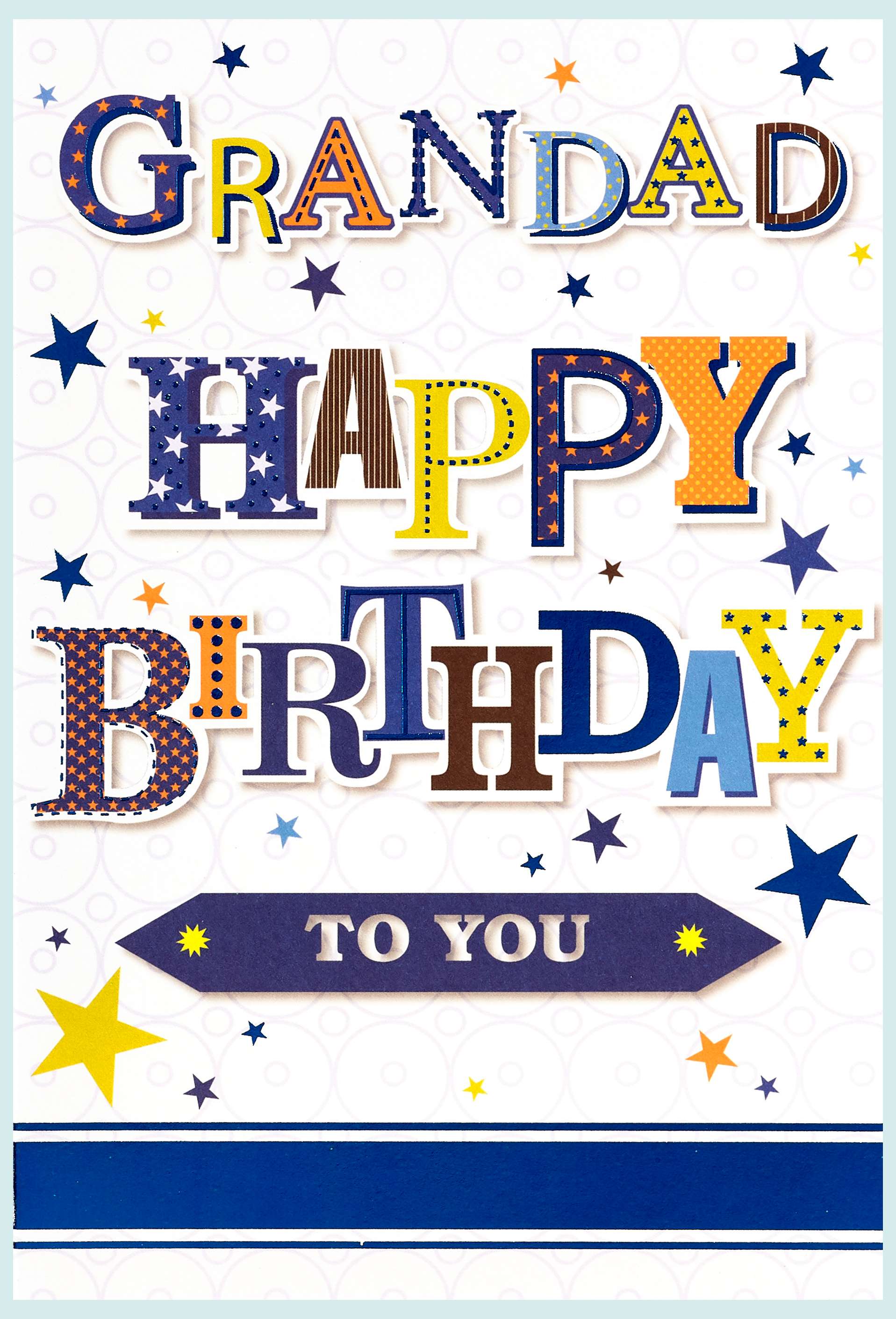 Birthday Grandad Text