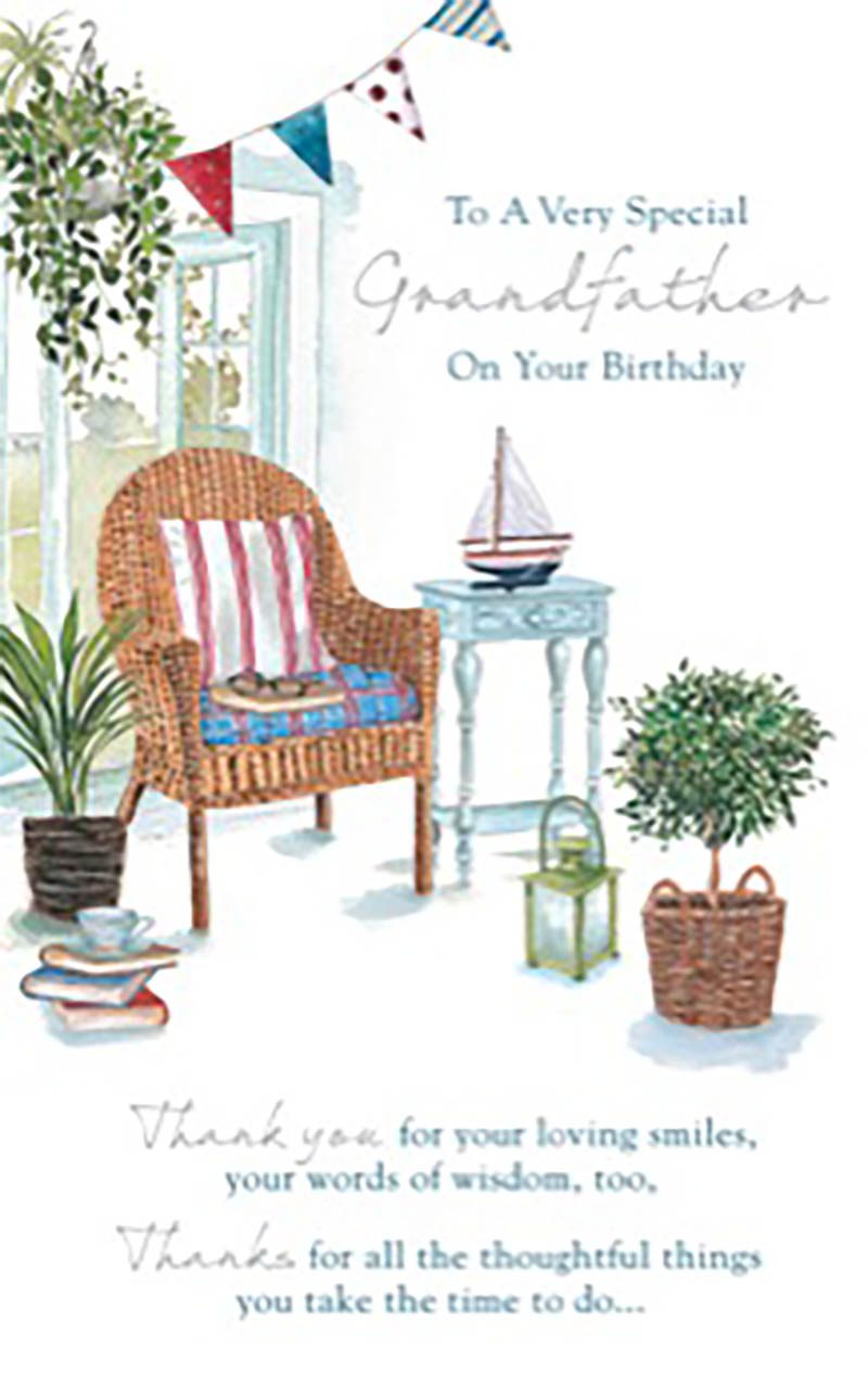 Grandfather On Your Birthday