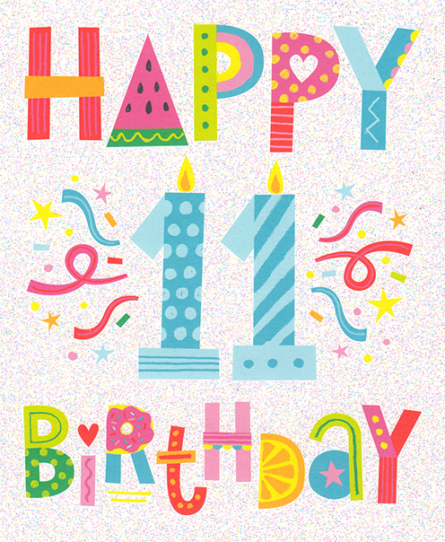 Age 11 Female Celebration