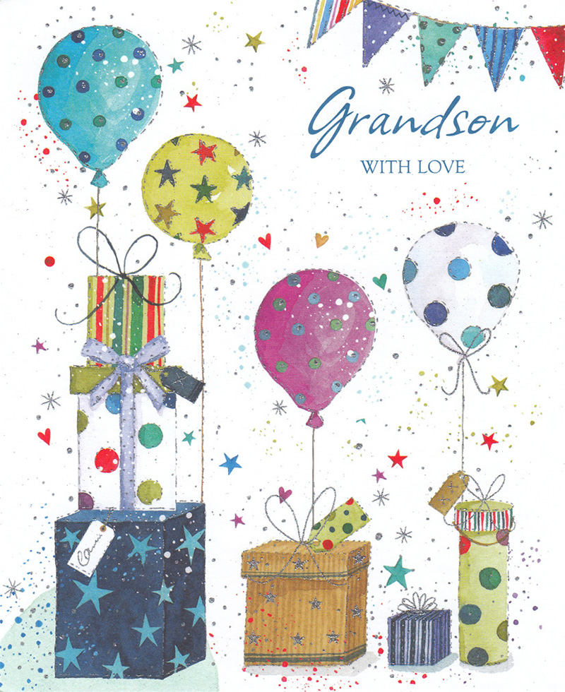 Grandson Birthday Balloons