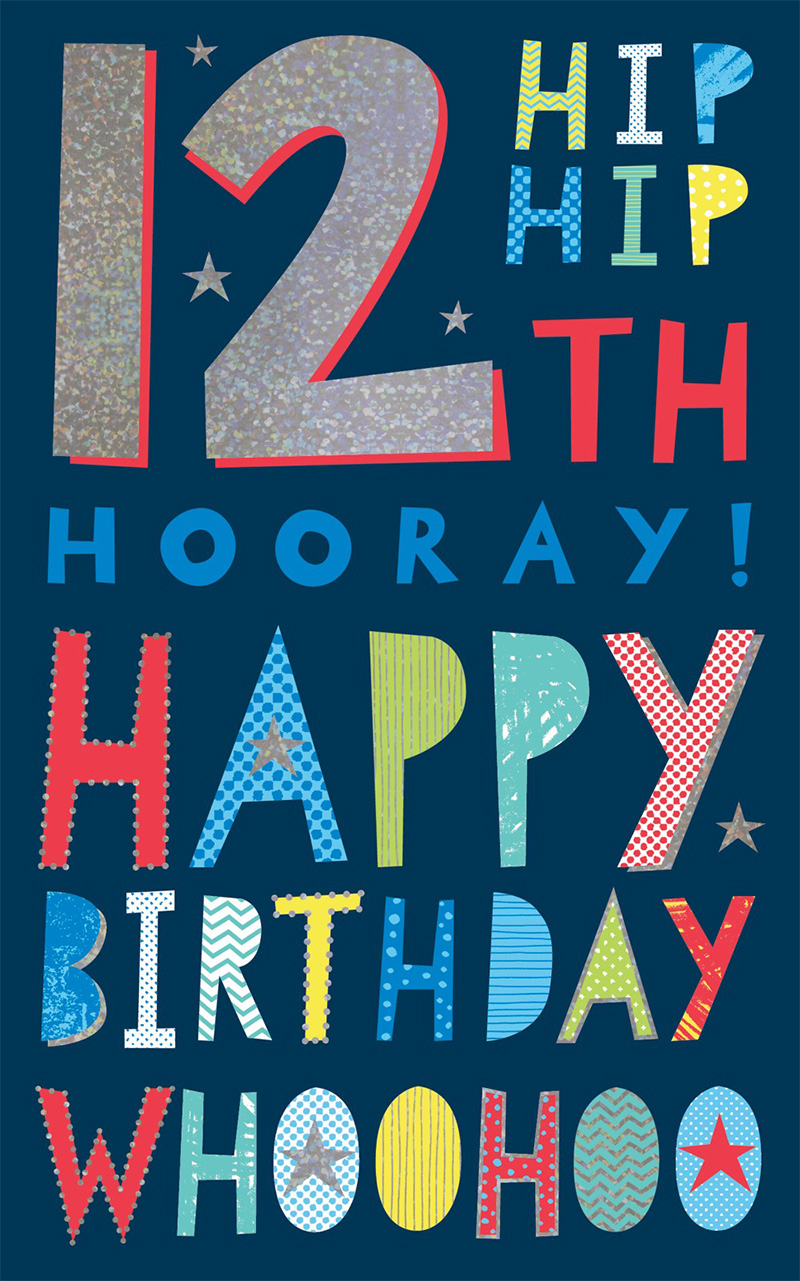 Bingo Bango: Age 12 Boy Hooray