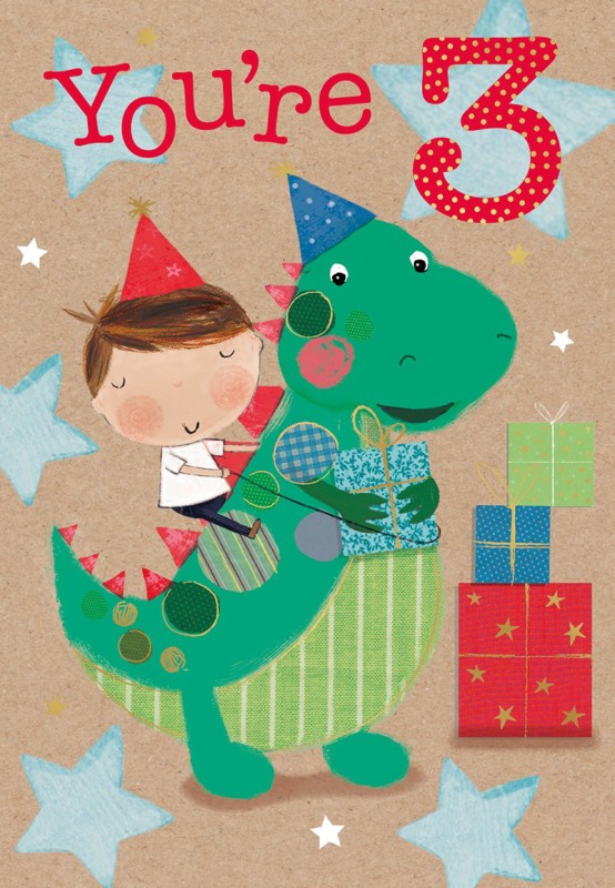 Age 3 Boy Dinosaur