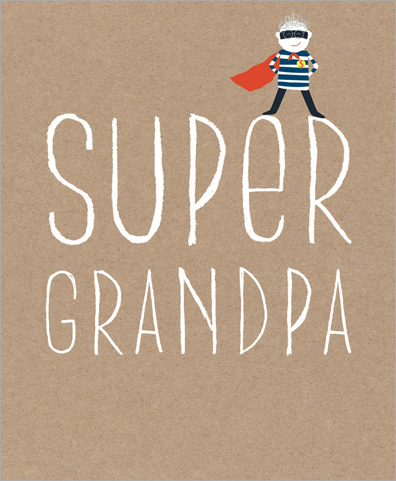 Pipme Birthday Super Grandpa