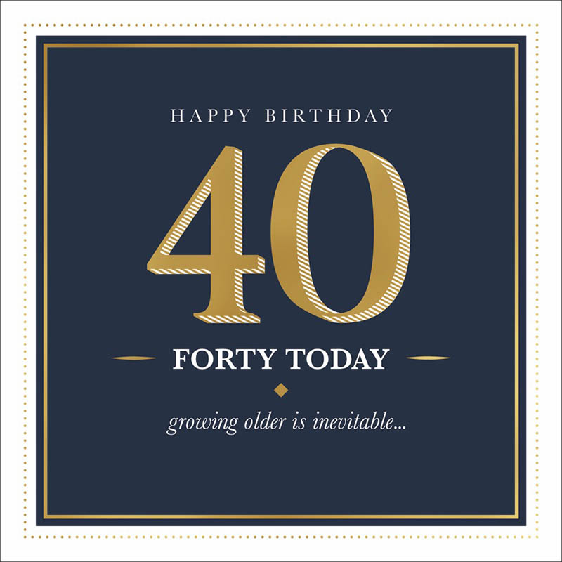 Age 40 Male Inevitable ^