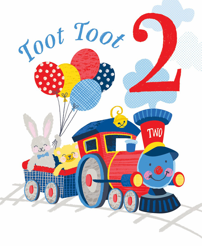 Birthday Age 2 Boy Toy Train