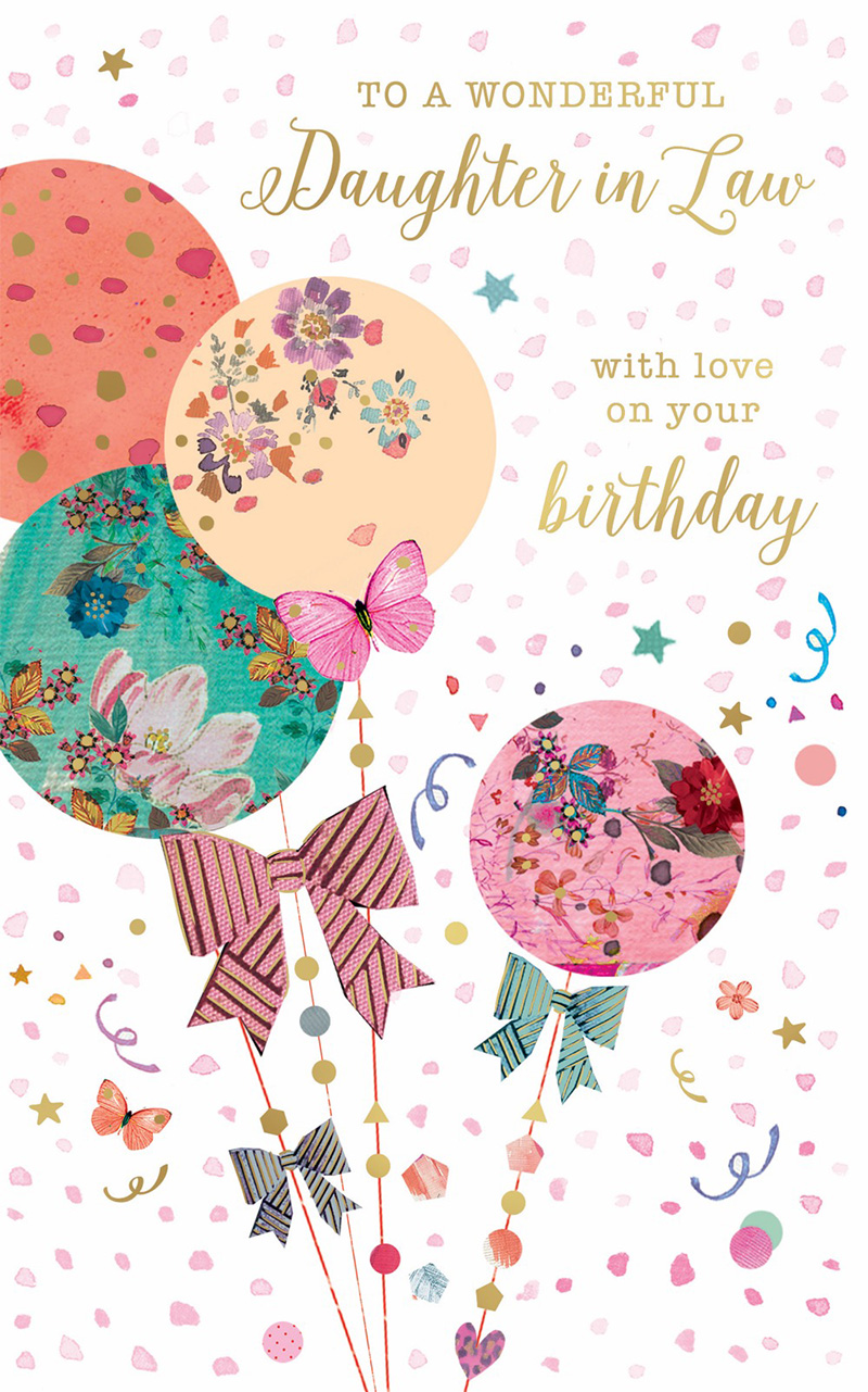 Ww Birthday Fem Daughter In Law Balloon