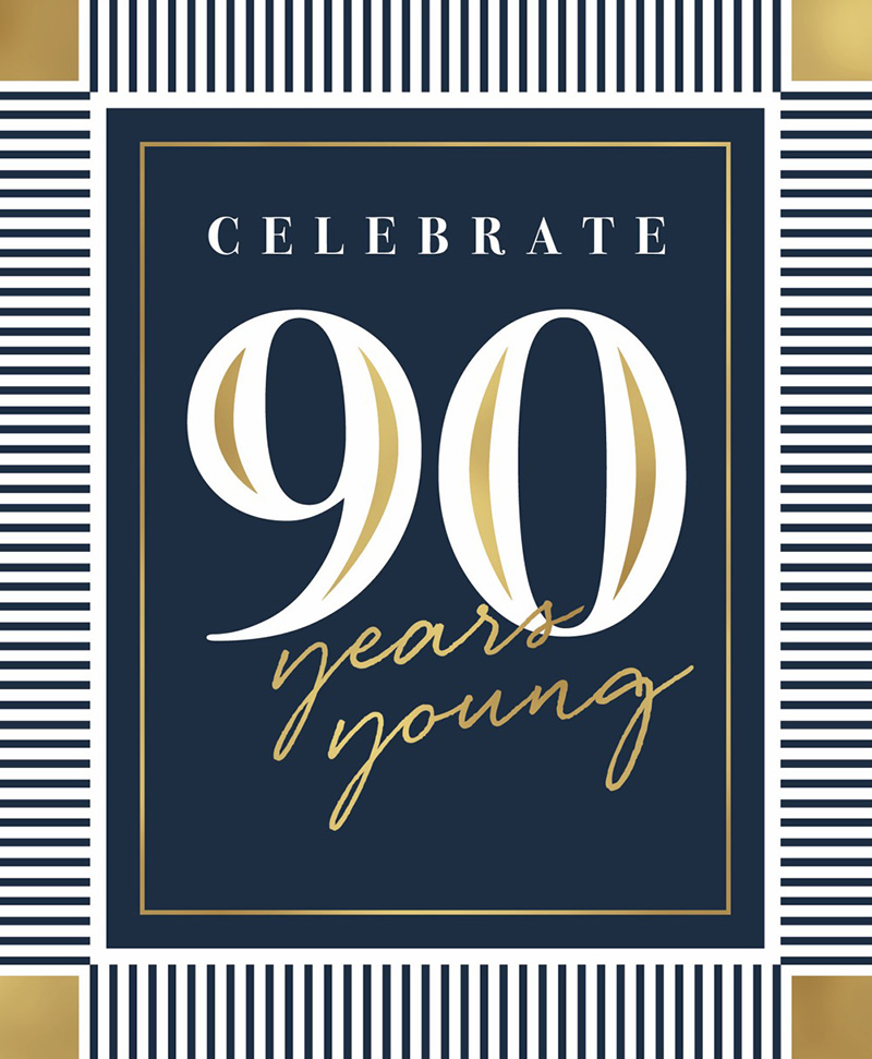 90Th Birthday Male 90 Years Young