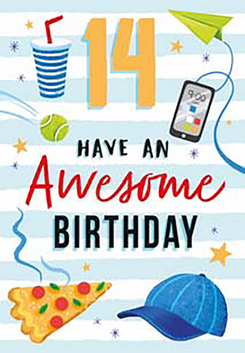 Age 14 Male Pizza Cap