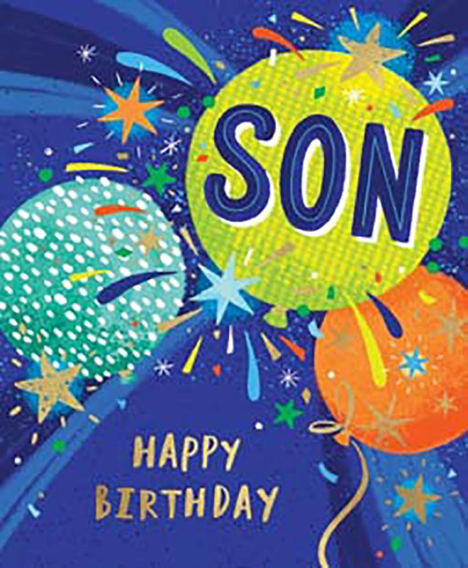 Son Teen Party Balloons