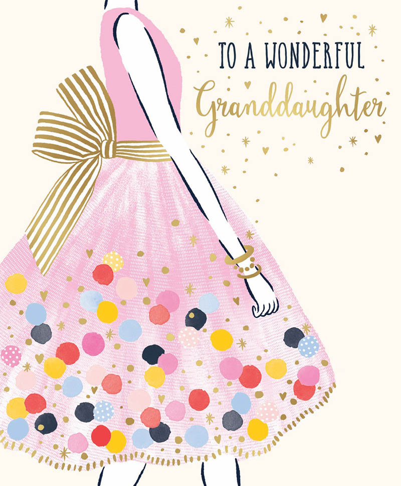 Granddaughterghter Teen Party Dress