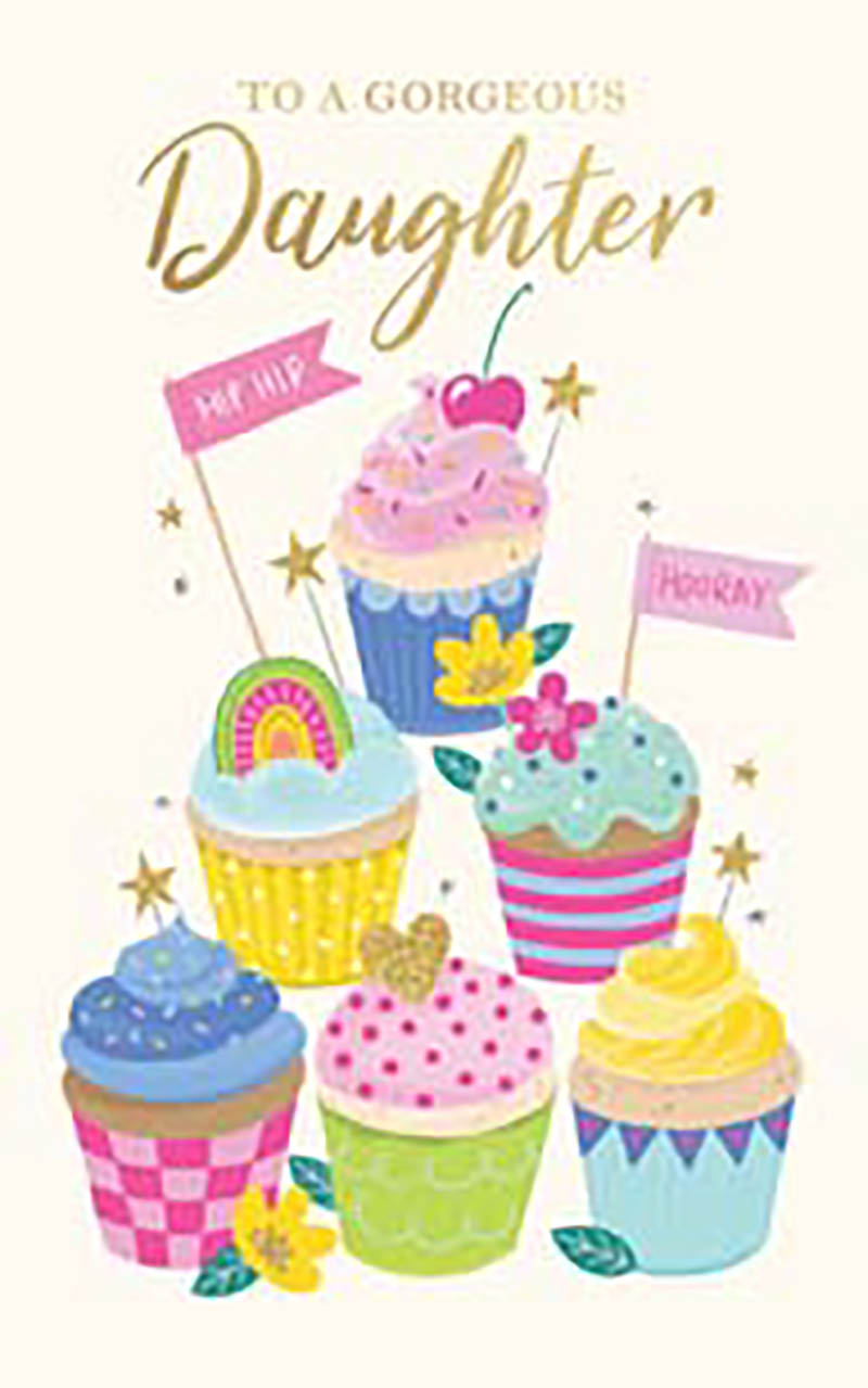 Daughter Birthday Cupcakes