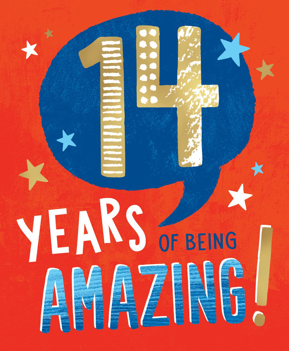 Bingo Bango: Age 14 Boy Bubble