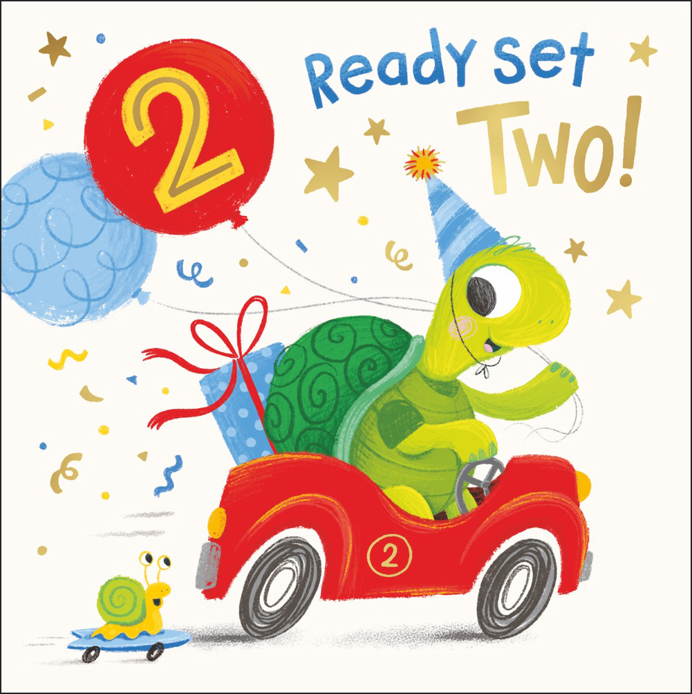 Age 2 Boy Tortoise Red Car