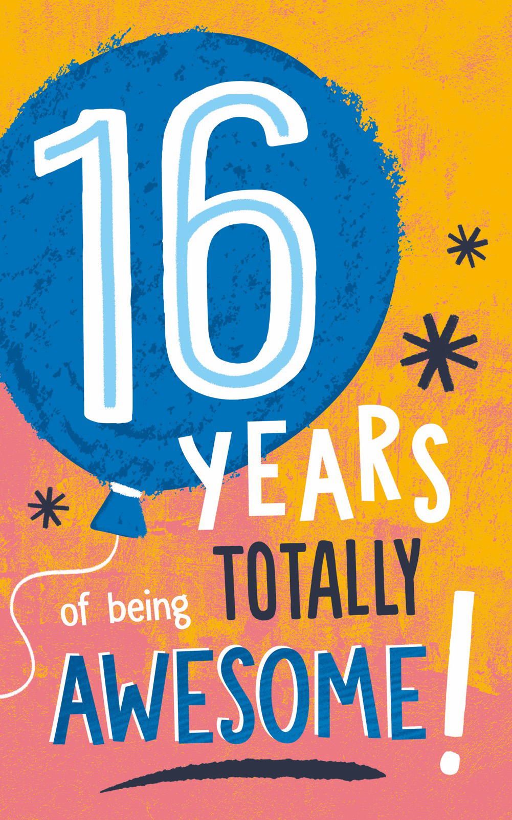 Bingo Bango: Age 16 Boy Neon