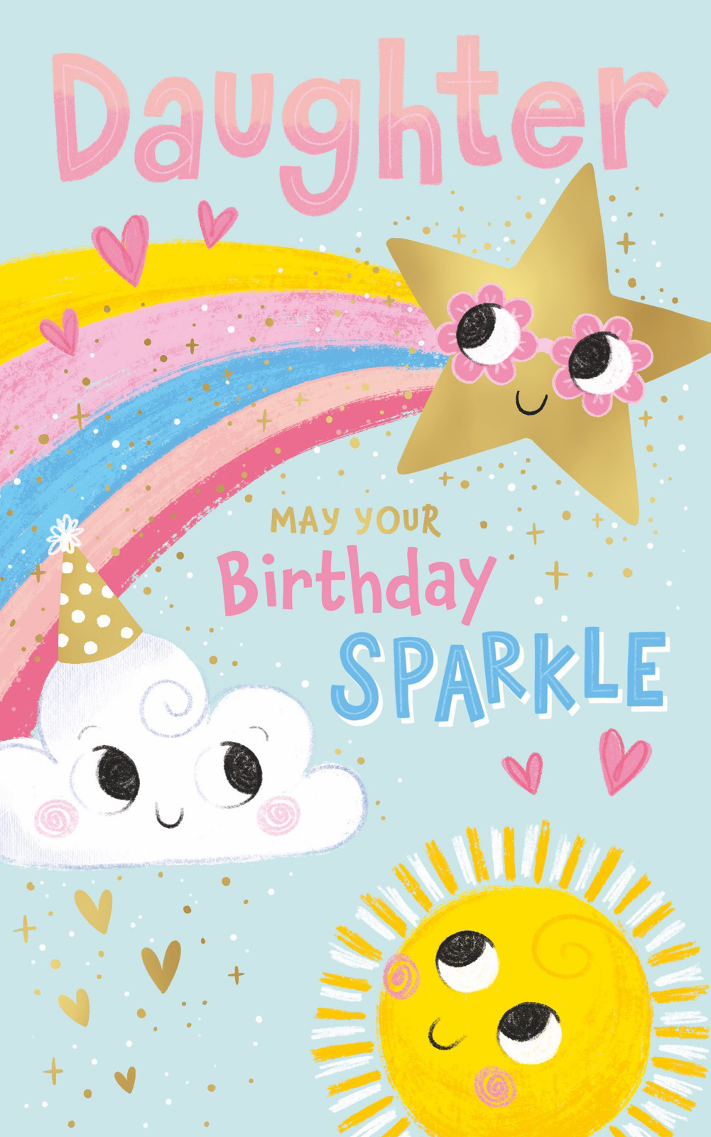 Daughter Birthday Shooting Star Rainbow