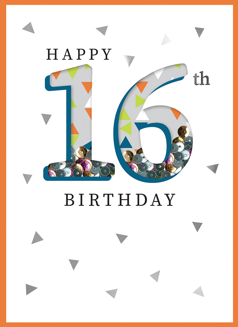 Autograph: Happy 16 Birthday Male