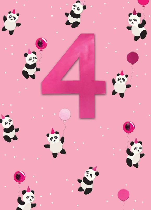 Cracker Jack: Age 4 Girl Panda