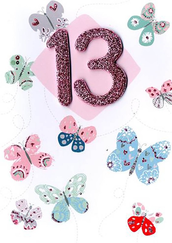 Age 13 Female Butterflies