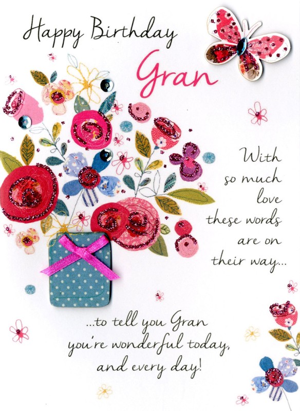 Just To Say: Gran Flowers