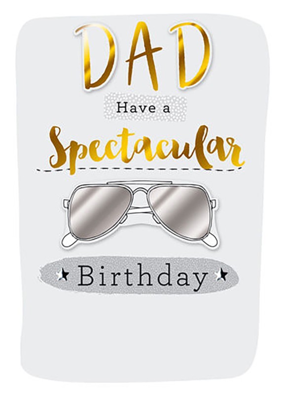 Just To Say: Birthday Dad Glasses