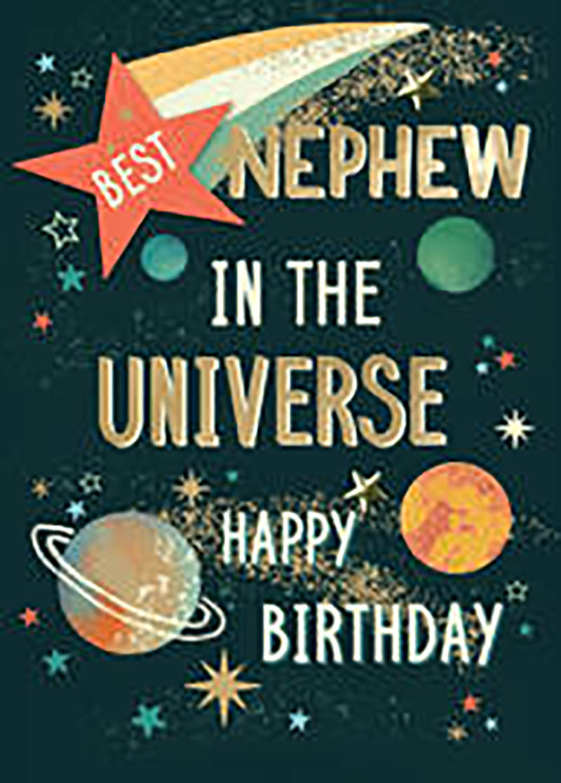 Just To Say: Neph Birthday Univrse