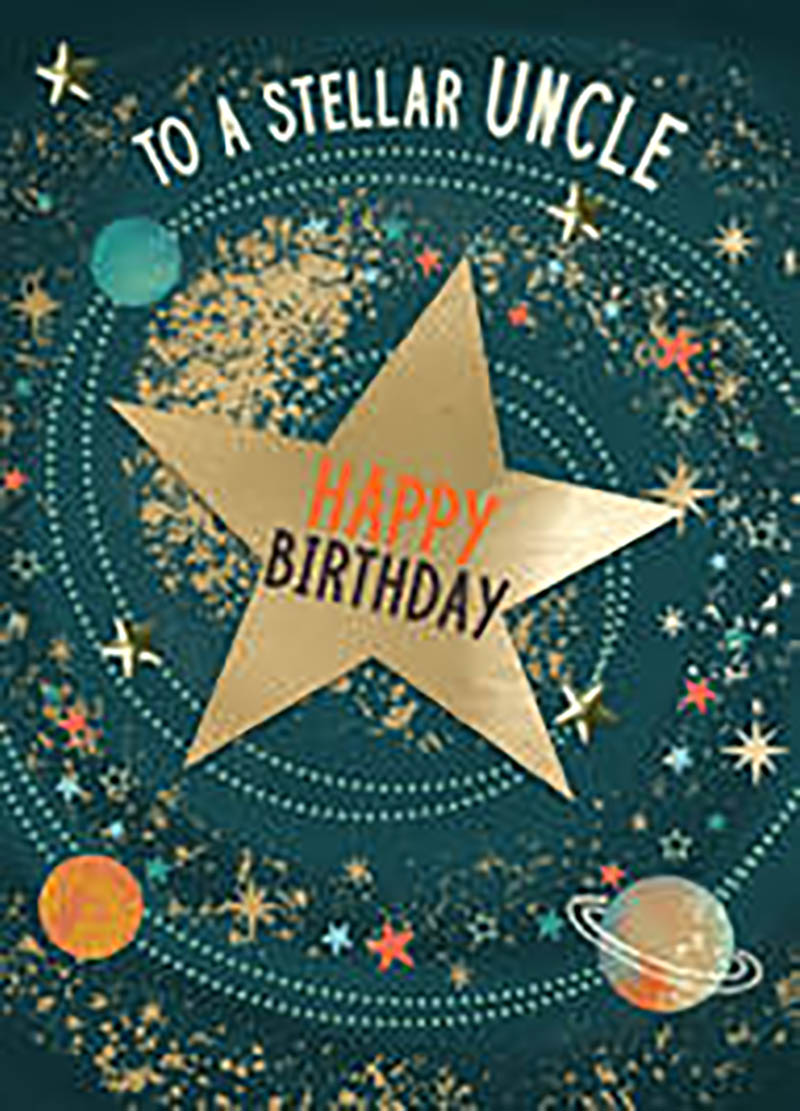 Just To Say: Unc Birthday Stellar