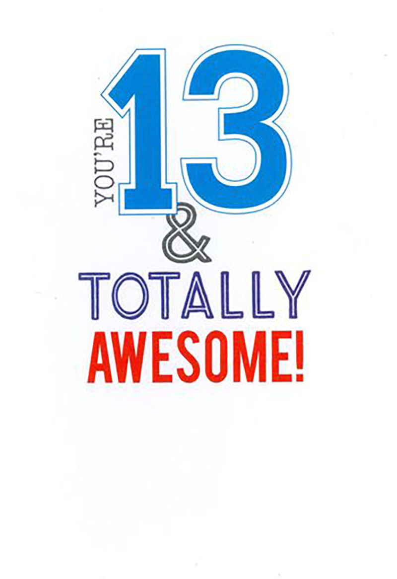 Script: Age 13 Male Awesome