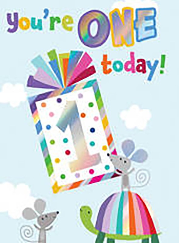 Zazoo Tattoo: Age 1 Boy Gift